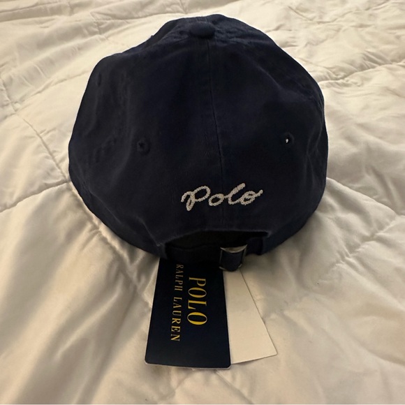 Polo Ralph Lauren Men's New York Patch Twill Ball Cap | Navy Blue - New - Picture 3 of 5